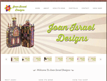 Tablet Screenshot of joanisrael.com